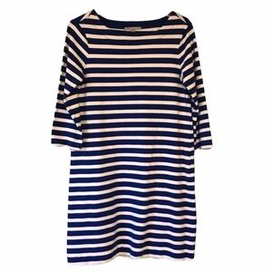 GAP (Vintage -old label) Striped Shift Dress 100% Cotton Sz Med